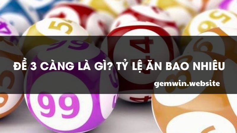 Tỷ lệ trả thưởng cực khủng của đề 3 càng khiến nhiều anh em choáng ngợp